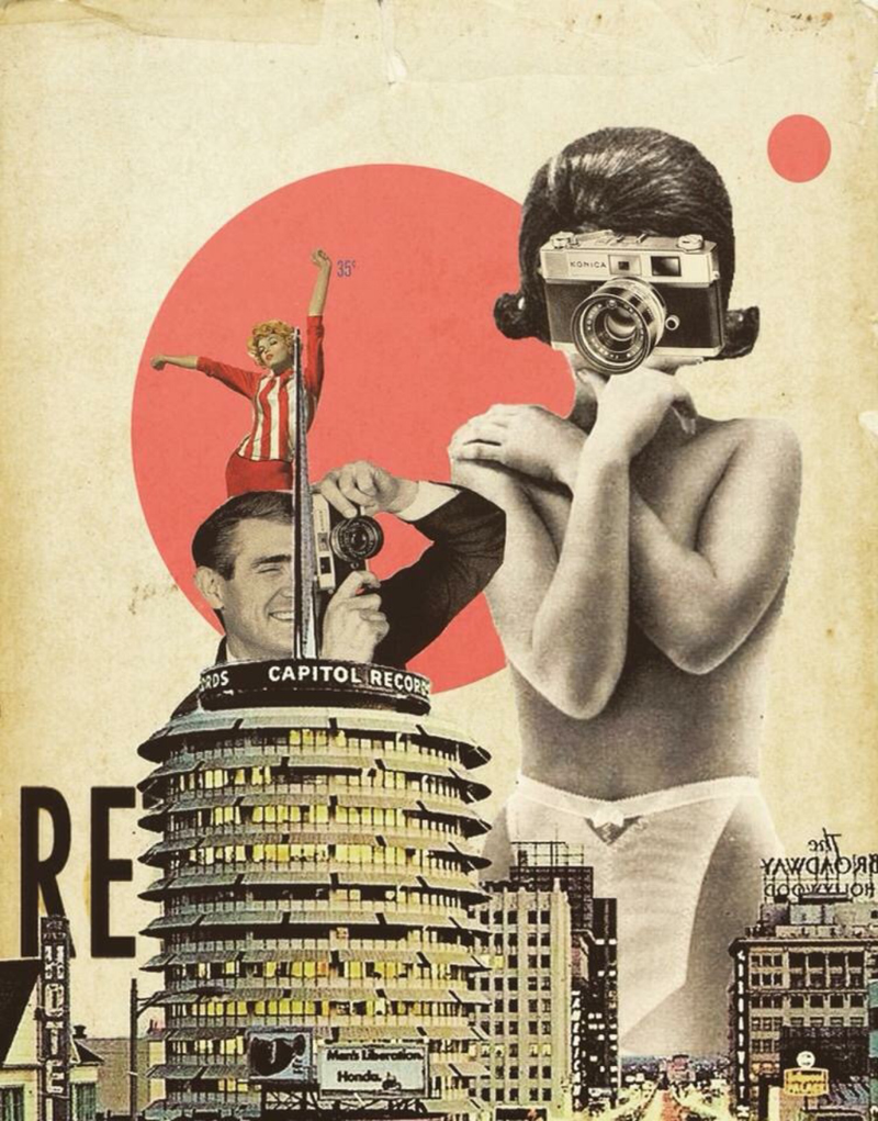Illustration for article titled These Surreal Science Fiction Collages Are a Wonderful Glimpse into Insanity